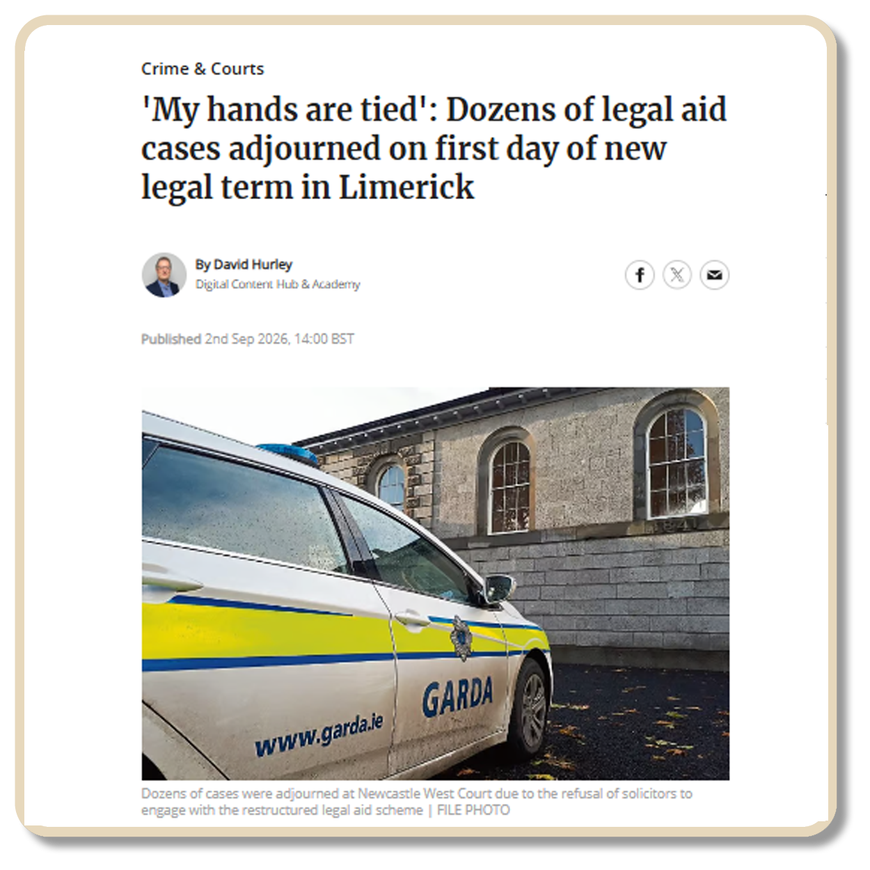 Limerick leader coverage