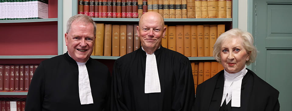 Mr Justice Keenan Johnson sworn in