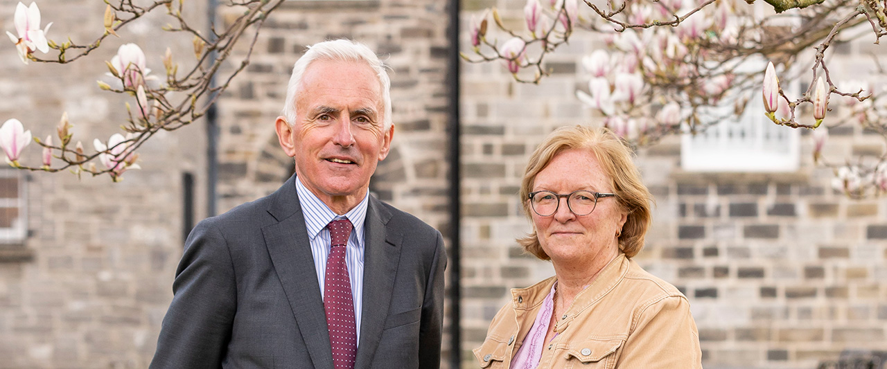 Liam Guidera, Chair and Helen Kilroy, Vice Chair