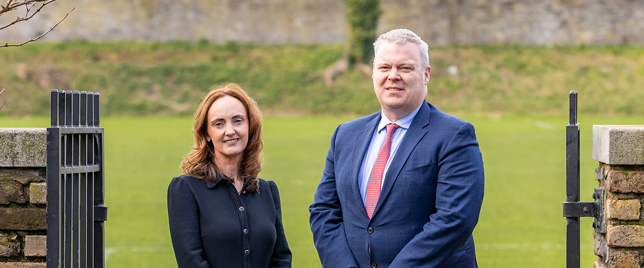 Elaine Morrissey, Chair, and Gerard Kelly SC, Vice Chair