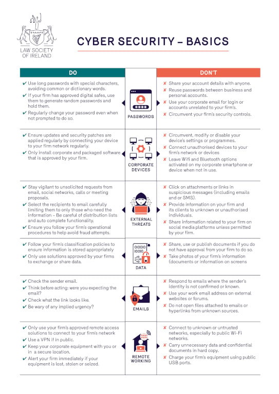 a teaser image of the downloadable Cyber Security Basics PDF