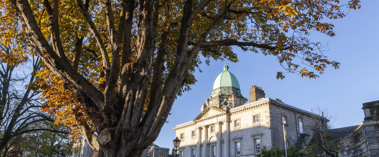 Blackhall Place in autumn