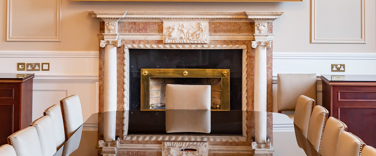 The Council Chamber in Blackhall Place, Dublin