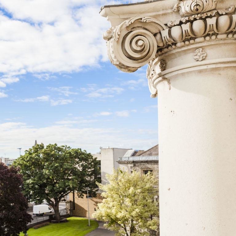 Pillar at Blackhall Place, Dublin