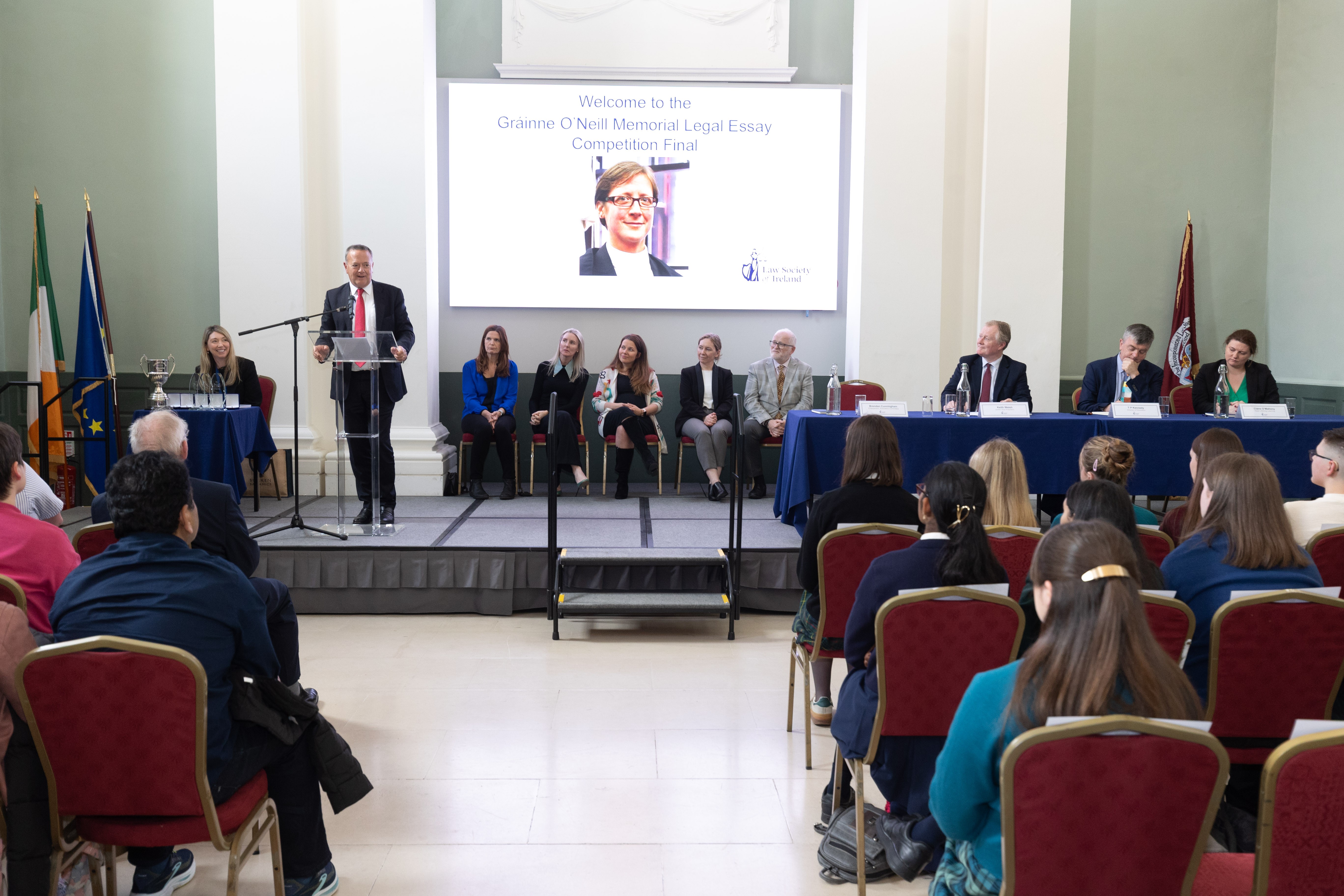 Photo of the Gráinne O'Neill ceremony